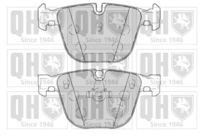 Комплект тормозных колодок (QUINTON HAZELL: BP1760)