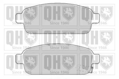 Комплект тормозных колодок (QUINTON HAZELL: BP1764)