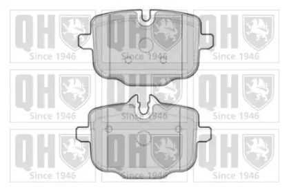 Комплект тормозных колодок (QUINTON HAZELL: BP1767)