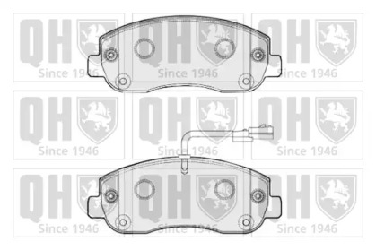 Комплект тормозных колодок (QUINTON HAZELL: BP1799)