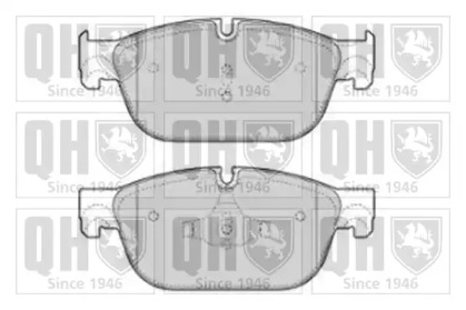 Комплект тормозных колодок (QUINTON HAZELL: BP1810)