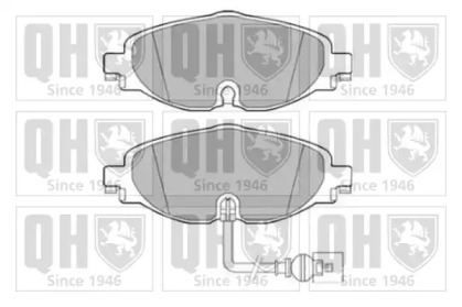 Комплект тормозных колодок (QUINTON HAZELL: BP1820)