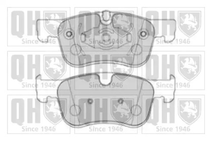 Комплект тормозных колодок (QUINTON HAZELL: BP1826)