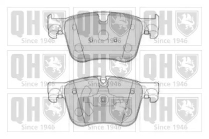 Комплект тормозных колодок (QUINTON HAZELL: BP1827)