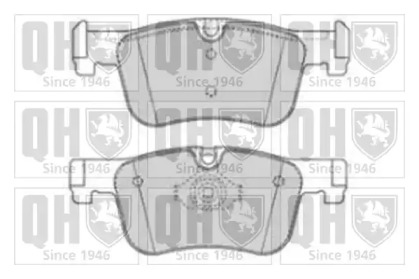 Комплект тормозных колодок (QUINTON HAZELL: BP1830)