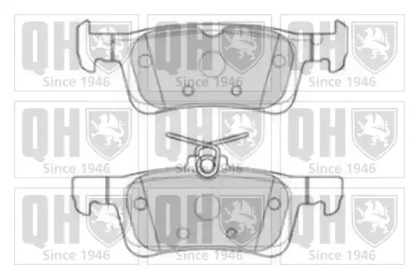 Комплект тормозных колодок (QUINTON HAZELL: BP1831)
