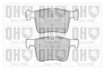 Комплект тормозных колодок (QUINTON HAZELL: BP1834)