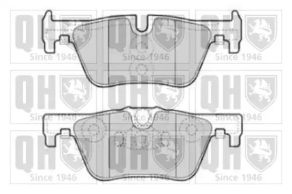 Комплект тормозных колодок (QUINTON HAZELL: BP1836)