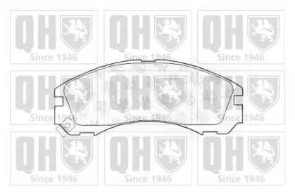 Комплект тормозных колодок (QUINTON HAZELL: BP739)