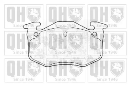Комплект тормозных колодок (QUINTON HAZELL: BP850)
