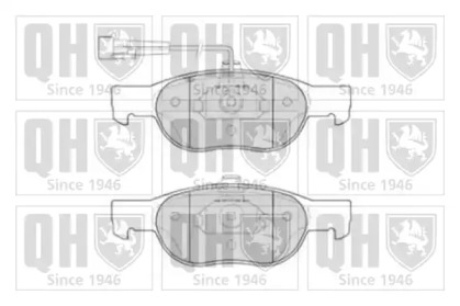 Комплект тормозных колодок (QUINTON HAZELL: BP860)