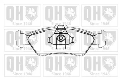 Комплект тормозных колодок (QUINTON HAZELL: BP869)