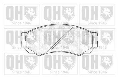 Комплект тормозных колодок (QUINTON HAZELL: BP976)