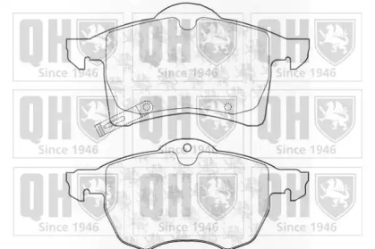Комплект тормозных колодок (QUINTON HAZELL: BP984)
