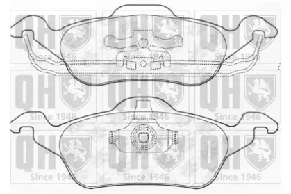 Комплект тормозных колодок (QUINTON HAZELL: BP992)