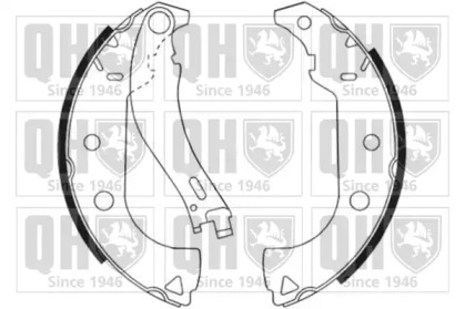 Комлект тормозных накладок (QUINTON HAZELL: BS1167)