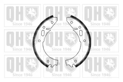 Комлект тормозных накладок (QUINTON HAZELL: BS597)