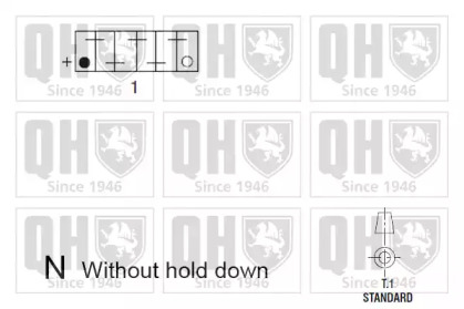 Аккумулятор (QUINTON HAZELL: QBT644C)