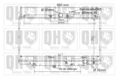 Теплообменник (QUINTON HAZELL: QER1126)