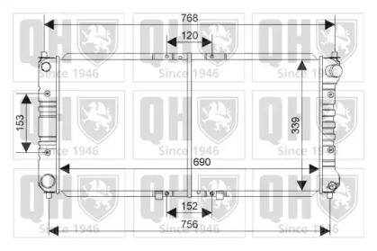 Теплообменник (QUINTON HAZELL: QER1170)