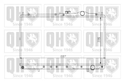 Теплообменник (QUINTON HAZELL: QER1203)