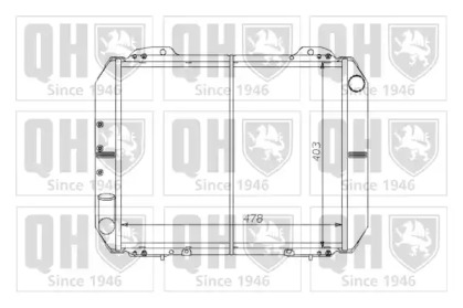 Теплообменник (QUINTON HAZELL: QER1219)