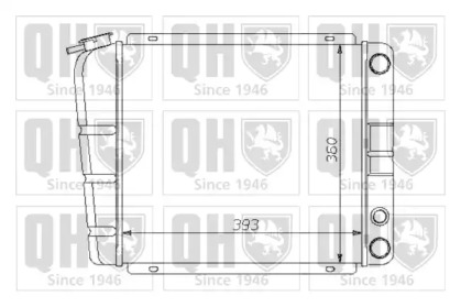 Теплообменник (QUINTON HAZELL: QER1262)
