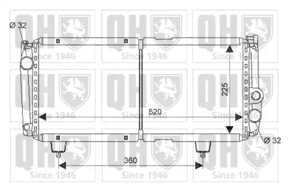 Теплообменник (QUINTON HAZELL: QER1281)