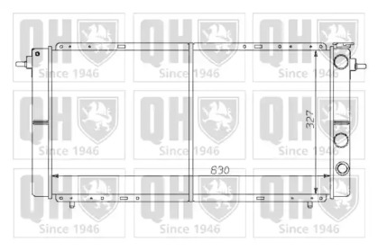 Теплообменник (QUINTON HAZELL: QER1317)