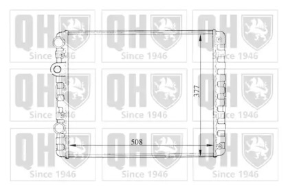 Теплообменник (QUINTON HAZELL: QER1417)