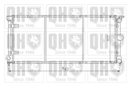 Теплообменник (QUINTON HAZELL: QER1427)