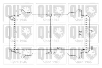 Теплообменник (QUINTON HAZELL: QER1433)