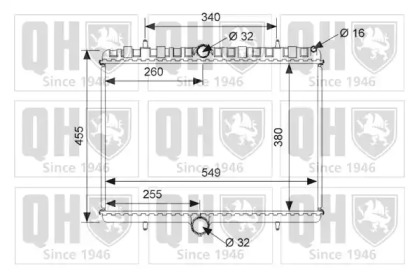 Теплообменник (QUINTON HAZELL: QER1489)