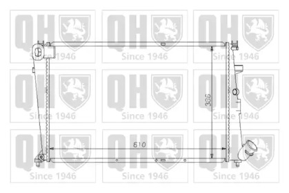 Теплообменник (QUINTON HAZELL: QER1502)