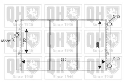 Теплообменник (QUINTON HAZELL: QER1541)