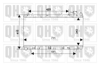 Теплообменник (QUINTON HAZELL: QER1787)