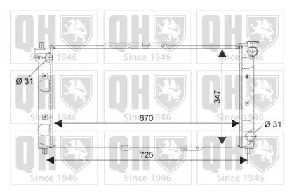 Теплообменник (QUINTON HAZELL: QER1944)