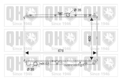 Теплообменник (QUINTON HAZELL: QER2024)