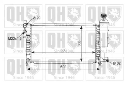 Теплообменник (QUINTON HAZELL: QER2043)