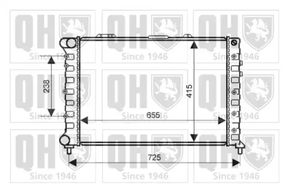 Теплообменник (QUINTON HAZELL: QER2048)