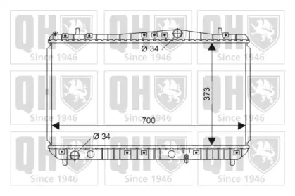 Теплообменник (QUINTON HAZELL: QER2133)