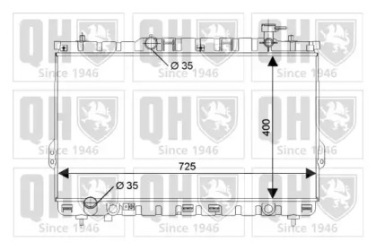 Теплообменник (QUINTON HAZELL: QER2192)