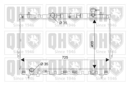 Теплообменник (QUINTON HAZELL: QER2193)