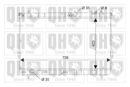 Теплообменник (QUINTON HAZELL: QER2194)