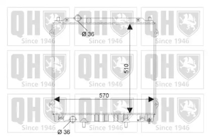 Теплообменник (QUINTON HAZELL: QER2196)