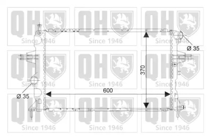 Теплообменник (QUINTON HAZELL: QER2265)