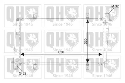 Теплообменник (QUINTON HAZELL: QER2373)