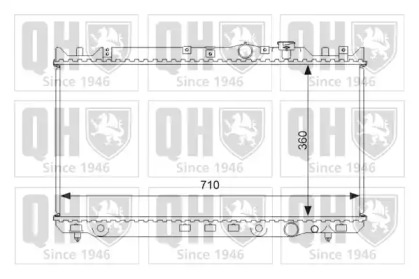 Теплообменник (QUINTON HAZELL: QER2424)