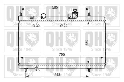 Теплообменник (QUINTON HAZELL: QER2477)