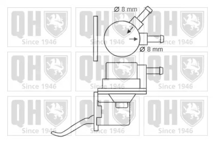 Насос (QUINTON HAZELL: QFP8)